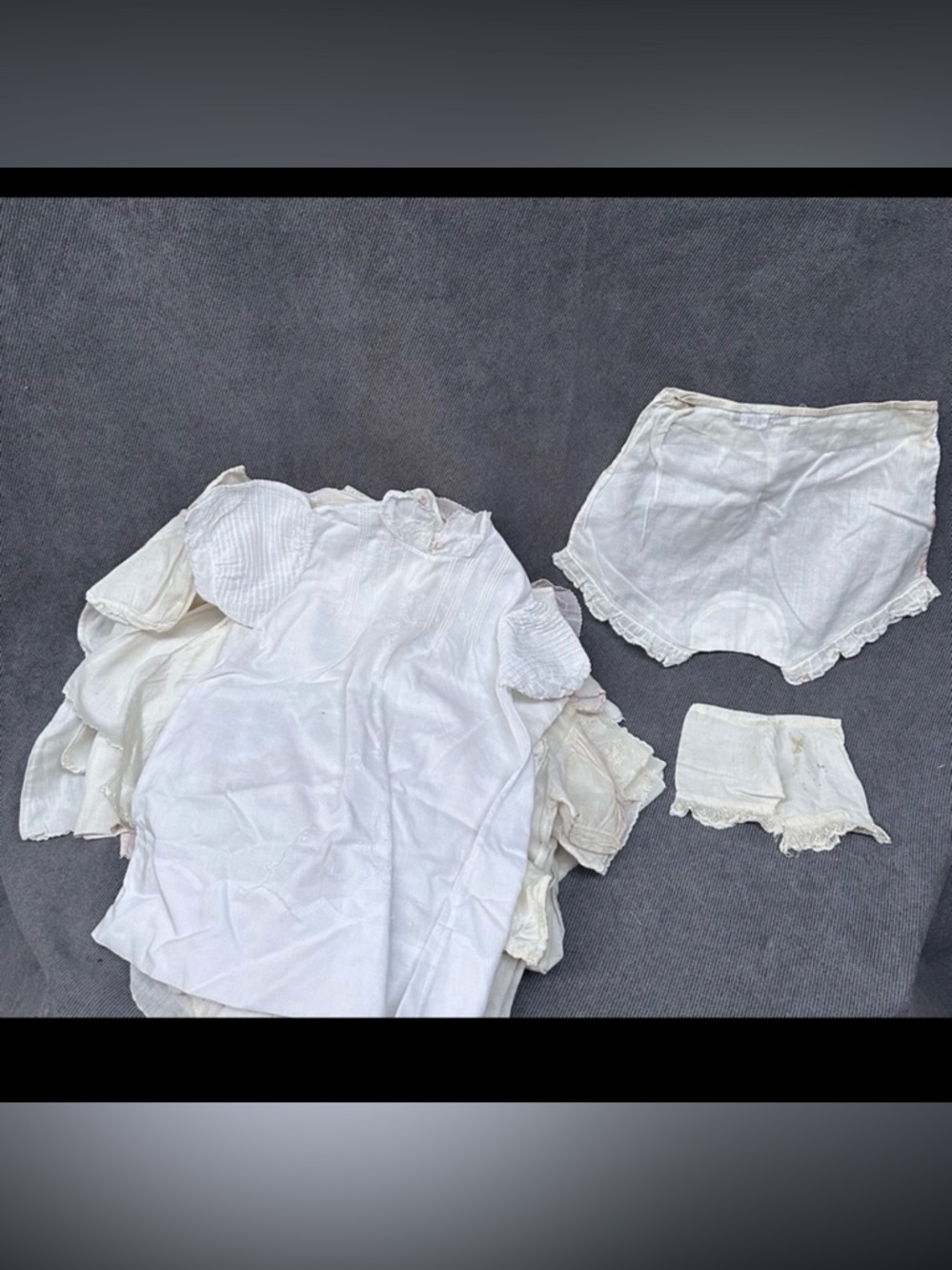 Vintage Baby Day Gowns Dresses W/ Embroidery Estate Lot 23 Pc Cotton Batiste